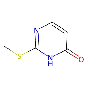 2-(Methylthio)-1H-pyrimidin-4-one structure