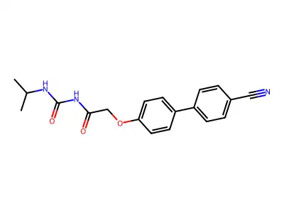 3-((3-(9H-carbazol-9-yl)-2-hydroxypropyl)amino)propan-1-ol structure