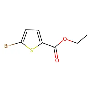 Ethyl 5-bromothiophene-2-carboxylate structure