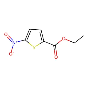Ethyl 5-nitrothiophene-2-carboxylate structure