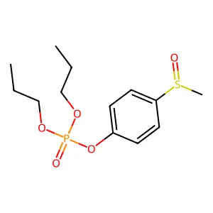丙虫磷亚砜 structure