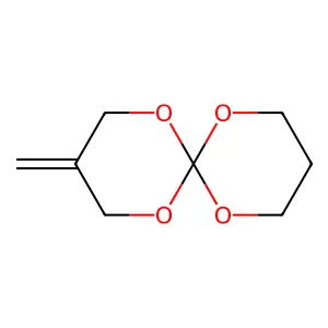 1,5,7,11-Tetraoxaspiro[5.5]undecane, 3-methylene- structure