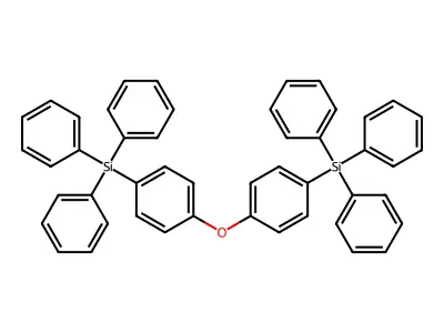 4-(Triphenylsilyl)phenyl ether structure