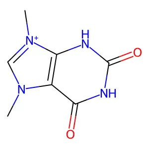 7,9-Dimethylxanthine betaine structure