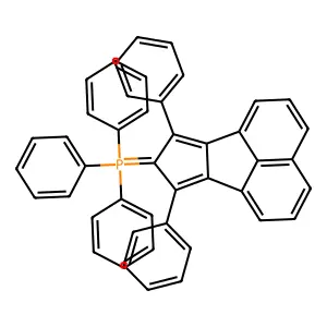 Cyclopenta-1,3-dienide, 1,4-diphenyl-5-triphenylphosphinylium-2,3-(naphtha-1,8-diyl), inner salt structure