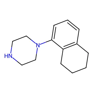 1-(5,6,7,8-Tetrahydronaphthalen-1-yl)piperazine structure