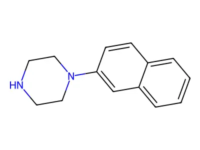 1-Naphthalen-2-yl-piperazine dihydrochloride structure