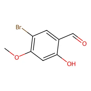 5-Bromo-2-hydroxy-4-methoxybenzaldehyde structure