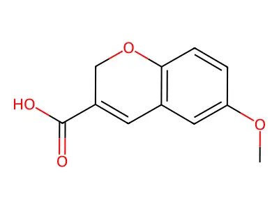 8-Methoxy-2H-chromene-3-carboxylic acid structure