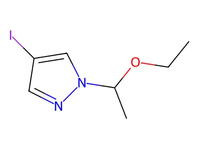 1-(1-Ethoxyethyl)-4-iodo-1H-pyrazole structure