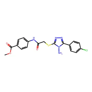 C18H16ClN5O3S structure