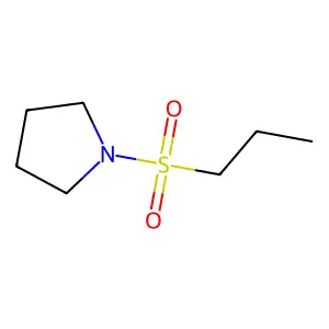 1-Propylsulfonylpyrrolidine structure