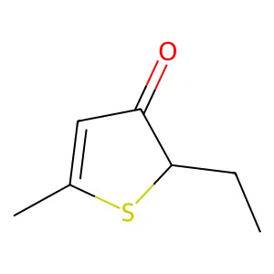3(2H)-Thiophenone, 2-ethyl-5-methyl- structure