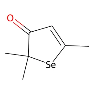 3(2H)-Selenophenone, 2,2,5-trimethyl- structure