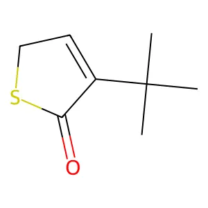 2(5H)-Thiophenone, 3-(2,2-dimethylethyl)- structure