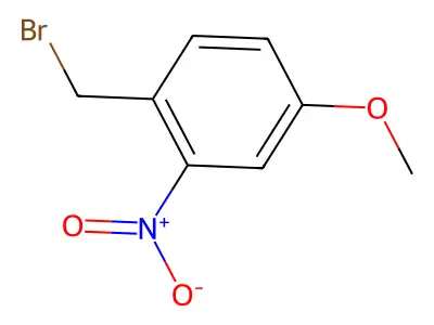 1-(Bromomethyl)-4-methoxy-2-nitrobenzene structure