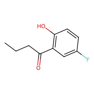 5'-Fluoro-2'-hydroxybutyrophenone structure