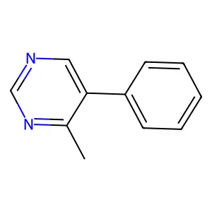 4-Methyl-5-phenylpyrimidine structure