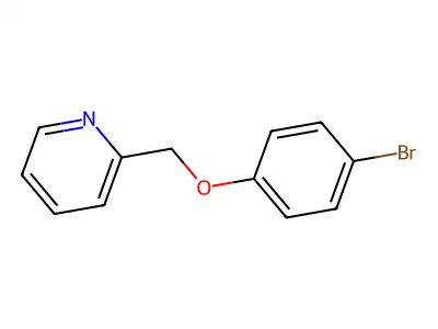 2-((4-Bromophenoxy)methyl)pyridine structure