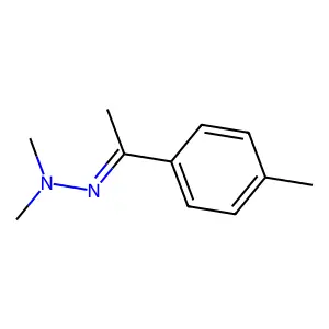 1,1-Dimethyl-2-[1-(4-methylphenyl)ethylidene]hydrazine structure