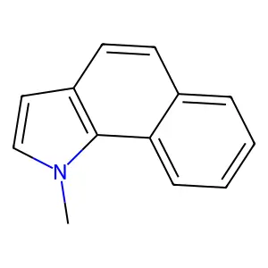 1-Methyl-1H-benz(g)indole structure