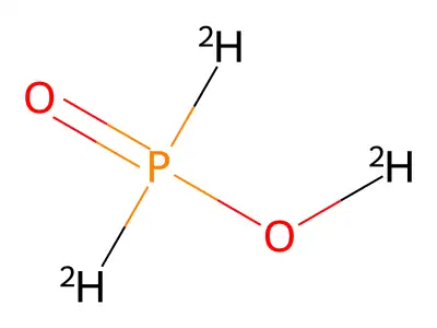 (2H2)phosphinic (2H)acid structure