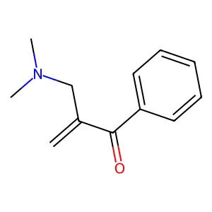 2-(Dimethylaminomethyl)-1-phenyl-prop-2-en-1-one structure