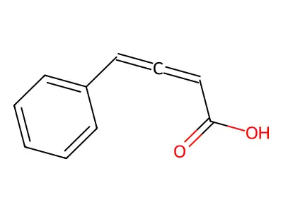 2,3-Butadienoic acid, 4-phenyl- structure