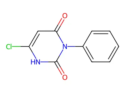 6-chloro-3-phenyl-1H-pyrimidine-2,4-dione structure