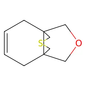8-Oxa-11-thiatricyclo[4.3.3.01,6]dodec-3-ene structure