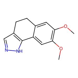 7,8-dimethoxy-4,5-dihydro-1H-benzo[g]indazole structure