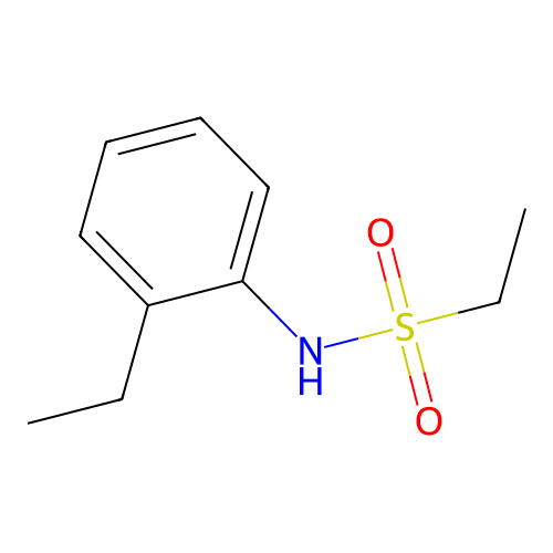 N-(2-ethylphenyl)ethanesulfonamide structure
