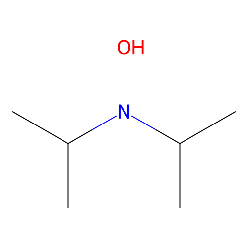 N,N-diisopropylhydroxylamine structure