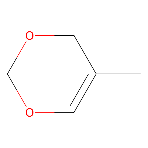 5-methyl-4H-1,3-dioxine structure