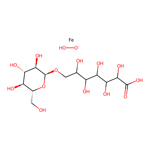 Gleptoferron structure