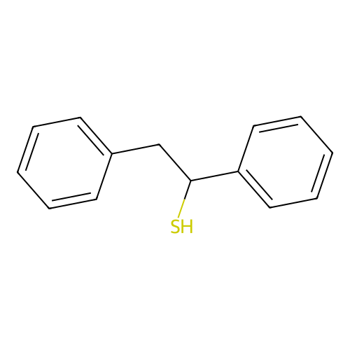 1,2-Diphenylethane-1-thiol structure