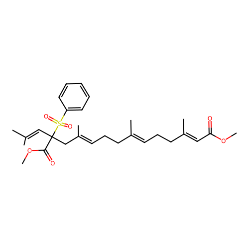 -3,7,11-Trimethyl-13- -13- -2,6,10-tetradecatrienedioicaciddimethylester structure