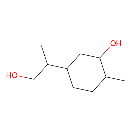 Cyclohexaneethanol, 3-hydroxy-beta,4-dimethyl- structure