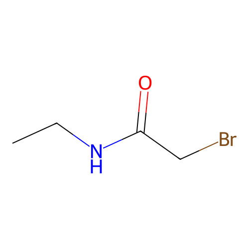 2-bromo-N-ethylacetamide structure