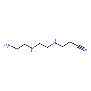 N-(2-氰乙基)二乙烯三胺 structure