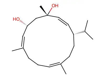 alpha-Cembrenediol structure