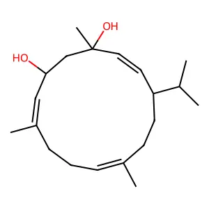 beta-Cembrenediol structure