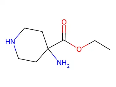 Ethyl 4-aminopiperidine-4-carboxylate structure