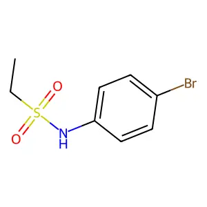 N-(4-bromophenyl)ethanesulfonamide structure
