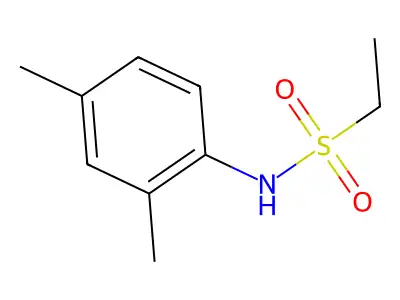 N-(2,4-dimethylphenyl)ethanesulfonamide structure