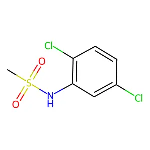 N-(2,5-dichlorophenyl)methanesulfonamide structure