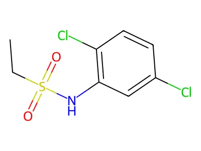 N-(2,5-dichlorophenyl)ethanesulfonamide structure