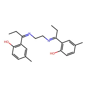 N,N'-Ethylendiamin-bis-(N-isopropylacetamid) structure