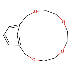 3,6,9,12-Tetraoxabicyclo[12.3.1]octadeca-1(18),14,16-triene structure