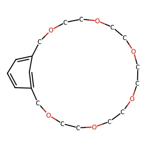 3,6,9,12,15,18-Hexaoxabicyclo[18.3.1]tetracosa-1(24),20,22-triene structure